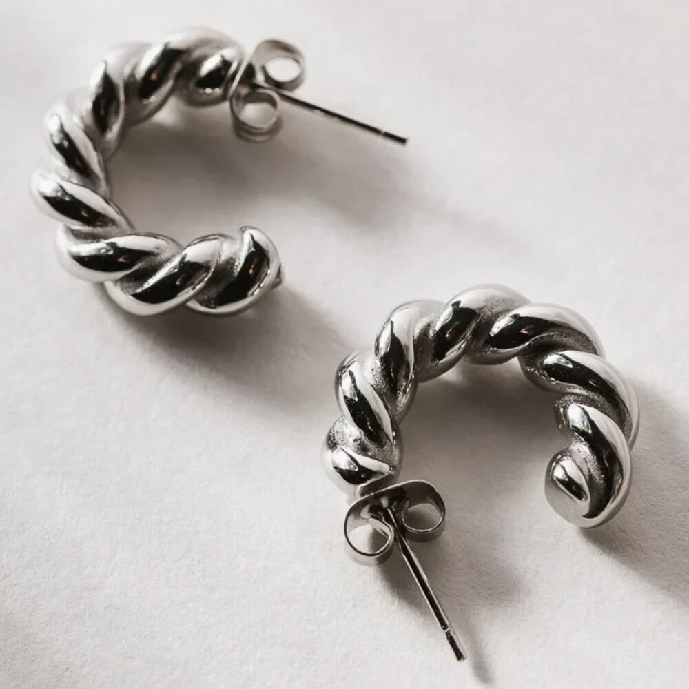 bohme MAILYN SILVER EARRINGS/NWT